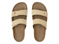 Sandalias Quiksilver Rivi Leather Double Café para Hombre