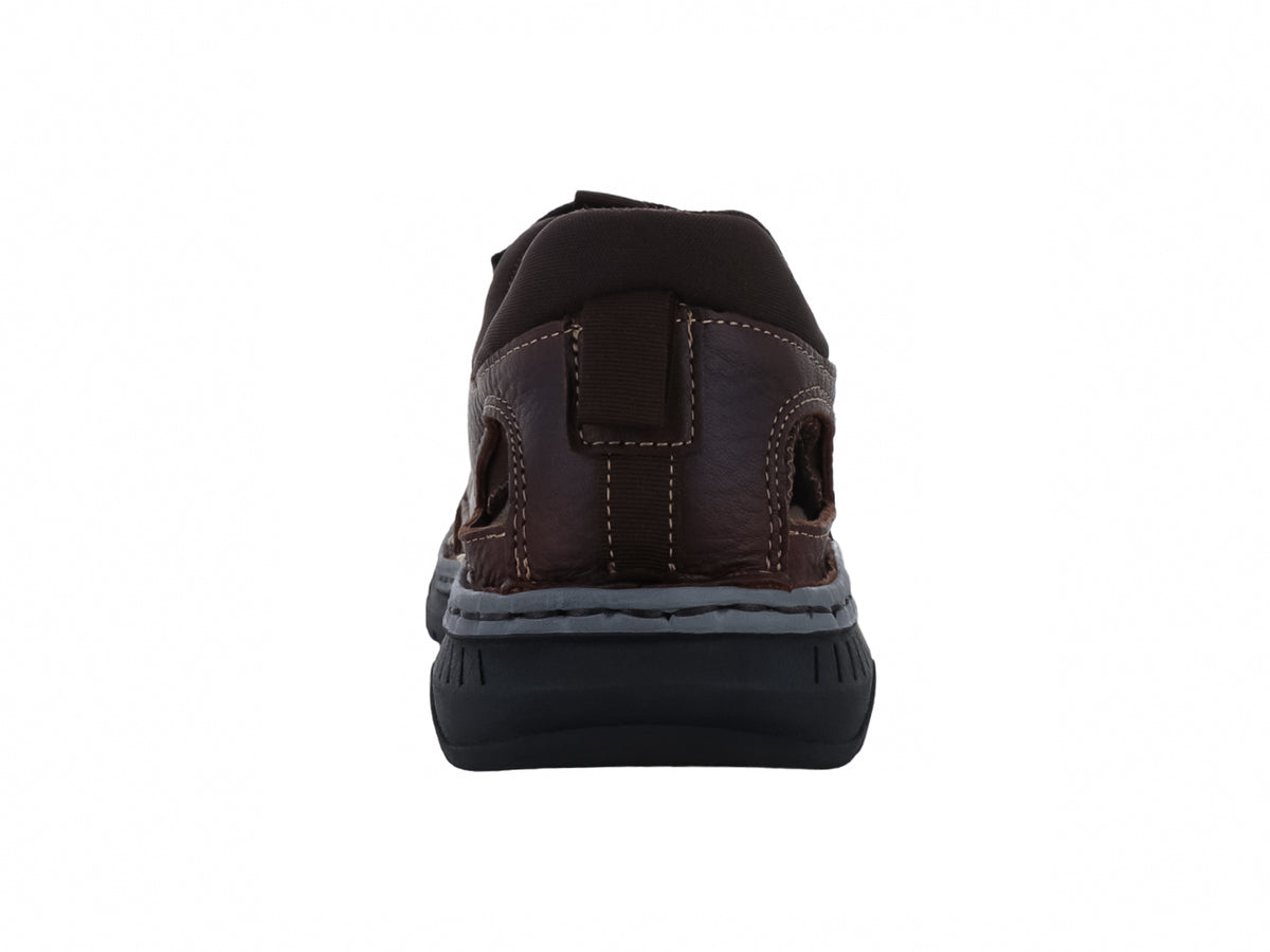 Sandalias Formales Lobo Solo Color Café para Hombre