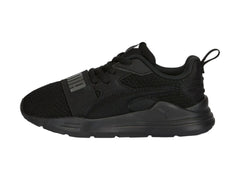 Tenis PUMA Wired Run Pure Negro para Niño