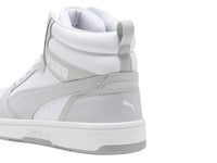 Tenis PUMA Rebound V6 Blanco y Gris para Hombre