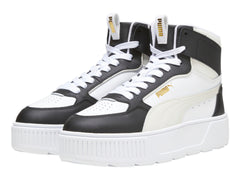 Tenis PUMA Carmen Rebelle Mid Blanco, Gris y Negro para Mujer