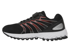 Tenis K-SWISS Tubes Negro con Rojo para Niño