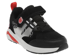 Tenis K-SWISS Negro y Rojo para Niño