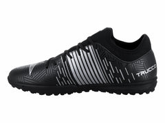 Tenis de Fútbol Leon Trucco Negro Plata para Hombre