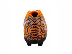 Tenis de Fútbol Leon Trucco Naranja y Negro para Hombre