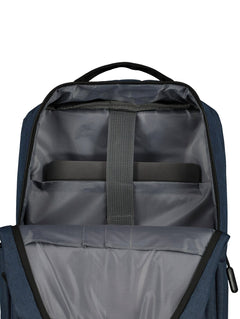 Mochila Unisex Charly Textil Azul