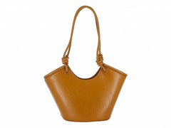 Bolsa de Hombro MM Bolsas Color Mostaza para Mujer