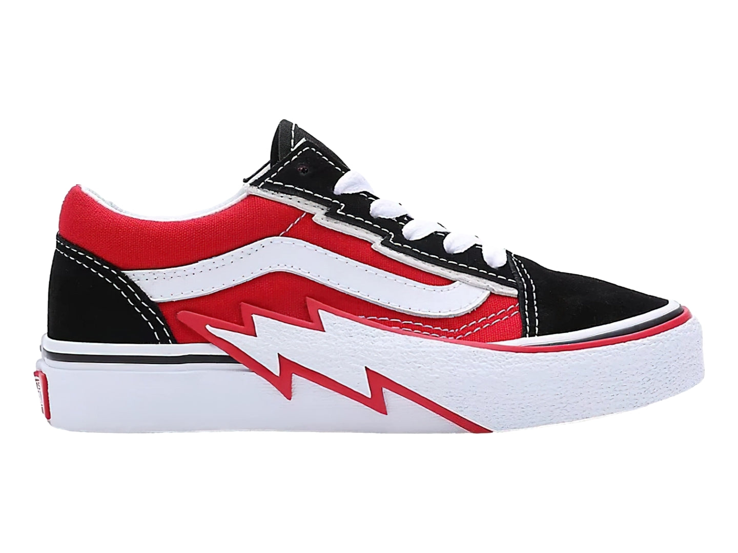 Tenis Vans Old Skool Bolt C4zreb Para Niño