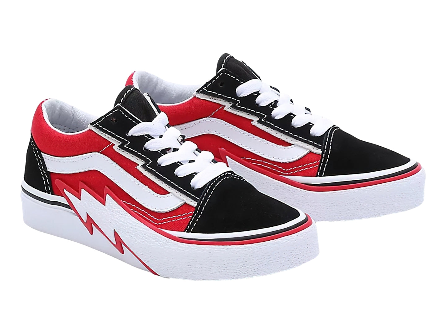 Tenis Vans Old Skool Bolt C4zreb Para Niño