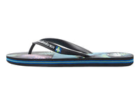 Sandalias Quiksilver Molokai Art Negro y Azul para Hombre