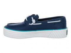 Zapato Náutico Sperry Bahama 2.0 Plataforma Azul Marino para Mujer