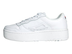 Tenis Fila FX-115 Blanco, Marino y Rojo para Mujer