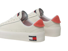 Tenis Tommy Hilfiger Blancos de Plataforma para Mujer