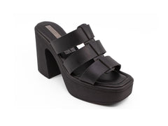 Sandalias de Plataforma EFE Negro para Mujer