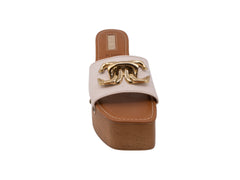 Sandalias de Plataforma EFE Beige para Mujer