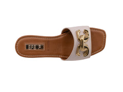 Sandalias de Plataforma EFE Beige para Mujer