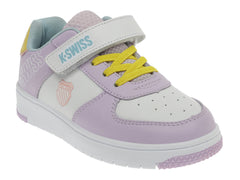 Tenis K-Swiss Salt 2 Blanco y Lila para Niño