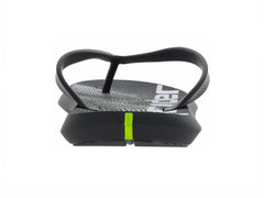 Sandalias Rider Negro con Verde para Hombre