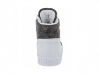 Tenis Guess Blanco y Marrón para Hombre