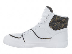 Tenis Guess Blanco y Marrón para Hombre