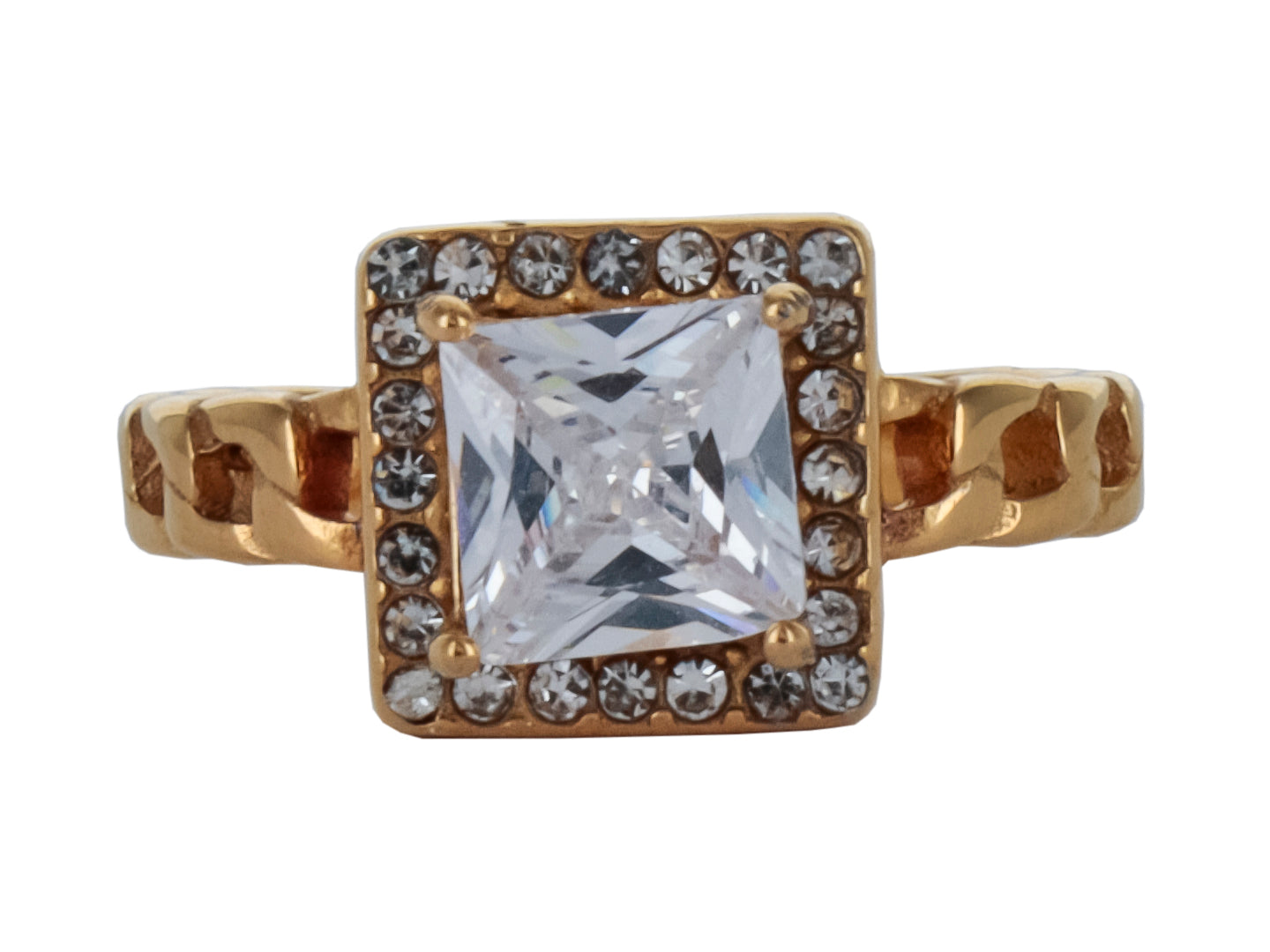 Anillos Roze Sandra Renteria Dorado A02120