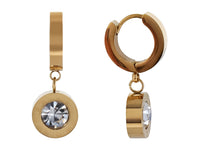 Pendientes Roze Huggies Dorados Marca A02211