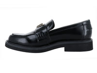 Zapatos Mocasines Guess Negros para Mujer