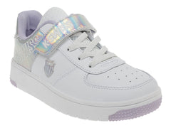 Tenis K-Swiss Salt 2 Blanco Iridiscente para Niña
