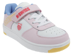 Tenis K-Swiss Salt Blanco y Rosa para Niña
