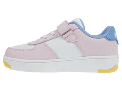 Tenis K-Swiss Salt Blanco y Rosa para Niña