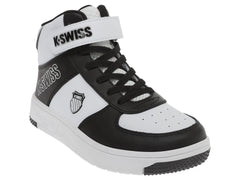 Tenis K-Swiss Salt Mid Negro con Blanco para Niño