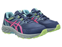 Tenis ASICS Pre Venture 9 Azul y Rosa para Niña