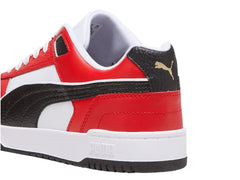 Tenis PUMA RBD Game Low Blanco, Negro y Rojo para Hombre