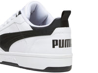 Tenis PUMA Rebound V6 Low Blanco y Negro para Hombre