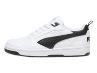 Tenis PUMA Rebound V6 Low Blanco y Negro para Hombre