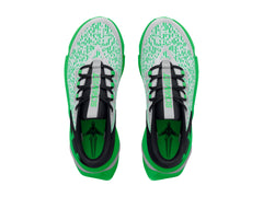 Tenis Under Armour Scramjet 5 Gris y Verde para Niño