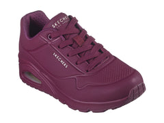 Tenis Skechers One Color Vino para Mujer