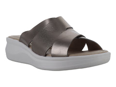Sandalias Relax Seda Dorado y Blanco para Mujer
