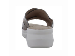 Sandalias Relax Seda Dorado y Blanco para Mujer