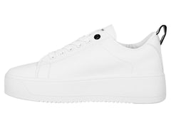 Tenis K-SWISS Trinity Platform Blanco y Negro para Mujer