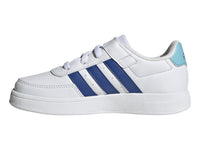 Tenis Adidas Breaknet 2.0 Blanco y Azul para Niña