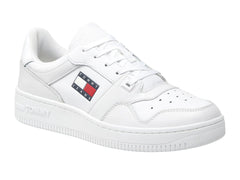 Tenis Tommy Hilfiger Retro Basket Ess Blancos para Hombre