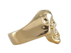 Anillo Roze Calavera Dorado para Hombre