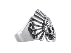 Anillo Roze Calavera Color Plata para Hombre