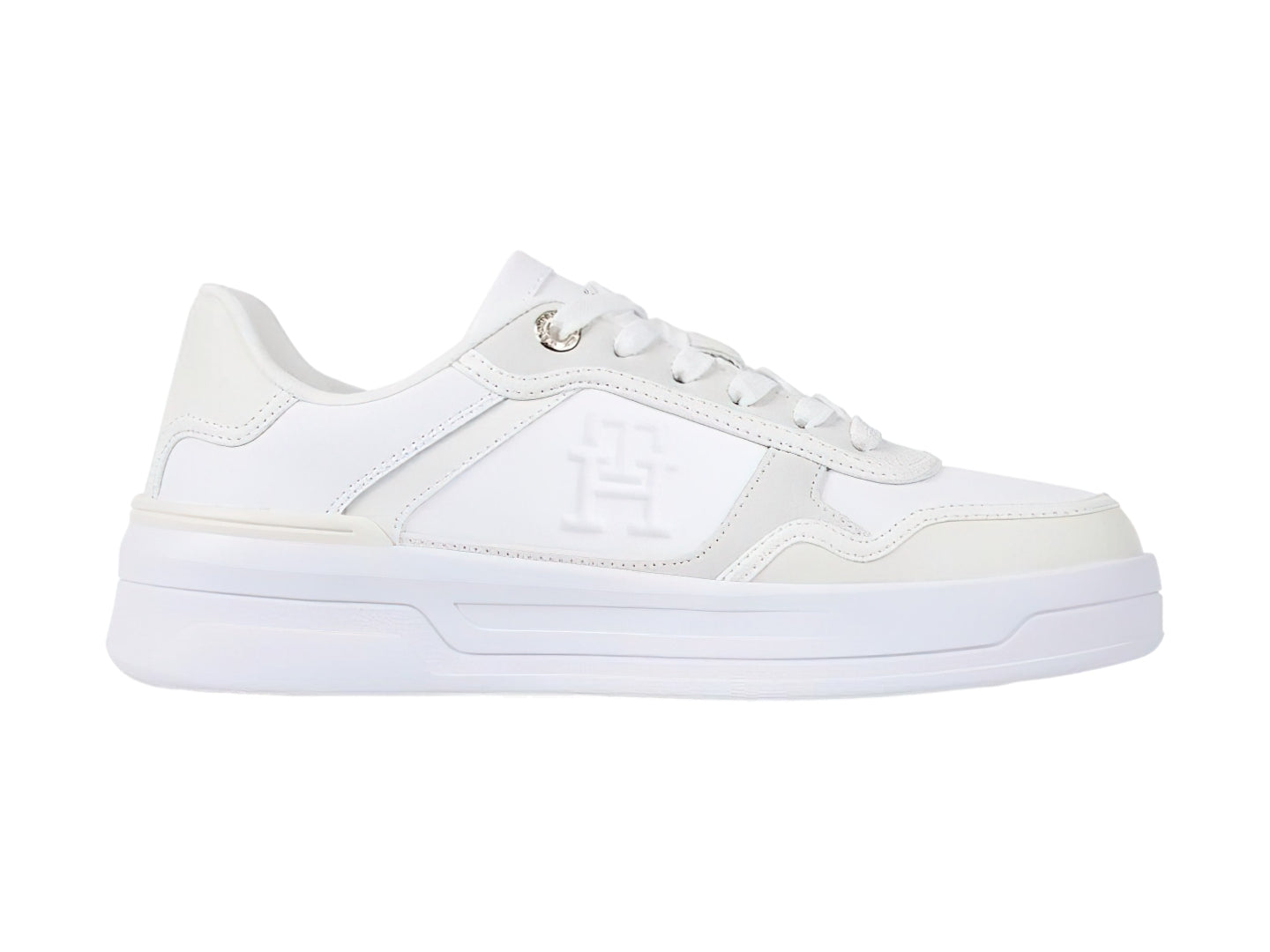 Tenis Tommy Hilfiger Essential Basket Sneaker W07563 Para Mujer