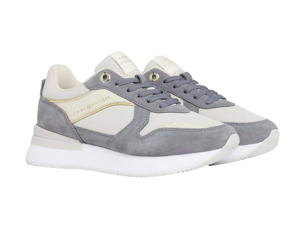Tenis Tommy Hilfiger Elevated Feminine Runner W07594 Para Mujer