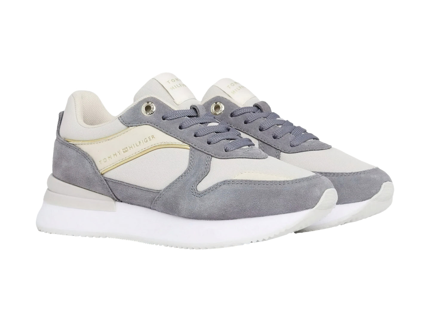 Tenis Tommy Hilfiger Elevated Feminine Runner W07594 Para Mujer
