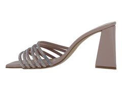 Sandalias ROZE Beige con Cristales para Mujer