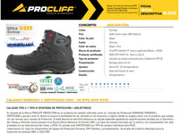 Botas Cliff 0325 Para Hombre