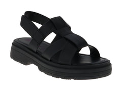 Sandalias Tropicana Negras de Plataforma para Niña